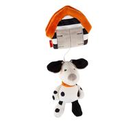 sigikid Ciondolo Dalmata, Dotson, giocattolo per bambini con contrasto in bianco e nero, giocattolo per passeggino da appendere, regalo per bambini dalla nascita
