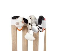 sigikid Dalmata a spirale attiva, Dotson, giocattolo per bambini con contrasto in bianco e nero, per appendere sonagli e specchio, regalo per bambini dalla nascita