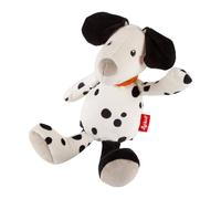 sigikid Dotson - Peluche a forma di dalmata, giocattolo per bambini con contrasto in bianco e nero