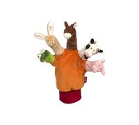 Sigikid- Guanto My Little Theatre Mädchen und Jungen Giocattolo per Bambini, Consigliato a Partire da 3 Mesi, Colore Multicolore/Animali, 22 x 5 x 26, 42786