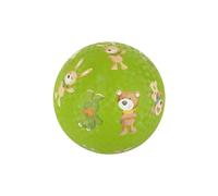 Sigikid- Kautschuk-Ball Tiere, Softballs Palla in Gomma, Colore Verde, 42431