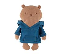 Sigikid Kuschelfreunde Mister O'Lui con Cappuccio Friends Mister O'Lui, Peluche per Neonati e Bambini dalla Nascita Fino a 8 Anni