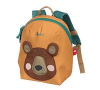 Sigikid Mädchen und Jungen, Kinder-Rucksack mit Tiermotiv Bär, empfohlen für 2-5 Jährige, Braun, 25223 Mini Zaino con Motivo Animale, Marrone Orso, 24x22x10 cm Unisex-Bambini