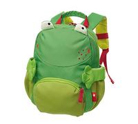 Sigikid Mini Rucksack, Frosch Zainetto per bambini, 26 cm, 8.008 liters, Verde (Grün)