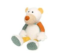Sigikid- Orso Polare di Peluche Patchwork, Colore Multicolore, 43235