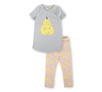 Sigikid Pyjama für Jungen und Mädchen Set di Pigiama, Azzurro/Rosa/Pantaloni Lunghi, 92 Unisex-Bambini e Ragazzi