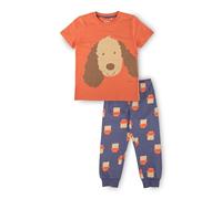 Sigikid Pyjama für Jungen und Mädchen Set di Pigiama, Rosso/Blu/Pantaloni Lunghi, 110 Unisex-Bambini e Ragazzi