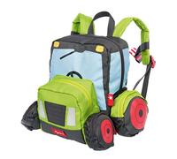 Sigikid Rucksack, Traktor, Zaino Unisex-Bambini e Ragazzi, Verde/Trattore, 25x28x18 cm