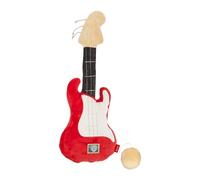 Sigikid- Sonaglio per Chitarra Play & Cool Mädchen und Jungen Giocattolo per Bambini, Consigliato Fin dalla Nascita, Colore Rosso/Multicolore, 14 x 6 x 36, 42636