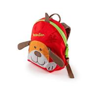 Sigikid Zaino cane con nome ricamato, rosso, taglia unica