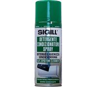 SIGILL, Detergente Condizionatori Spray, Igienizzate che Elimina gli Odori in Aerosol, Ideato per gli Impianti di Aria Condizionata di Case e Autovetture, Made in Italy, Bombola 400 ml