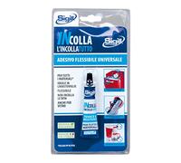 SIGILL, Incolla, Colla Ultra Flessibile a Forte Presa, Ideali per Turri i Tipi di Materiale, Resistente a Temperature Estreme, Non Incolla le Dita, Senza Solventi, Made in Italy, Blister 10 g