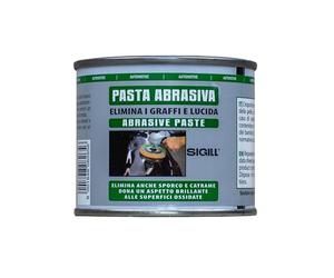 SIGILL, Pasta Abrasiva e Lucidante, Prodotto a Base di Cere e Cariche Abrasive, Non Contiene Siliconi, per Lucidare Carrozzerie e Parti Verniciate, Elimina Sporco e Graffi, Made in Italy, 125 ml