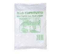Sigill - Telo Copritutto, 110 gr, Dimensione 4x4 metri, Protettivo Antisporco Multiuso, Per Imbiancatura, Arredi, Auto e Moto, Copertura Resistente per Interno ed Esterno