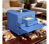 Sigilla Sacchetti, Saldatrice Termica Per Sacchetti Di Plastica Da 300 W, Con Temperatura Regolabile Fino A 200 °C E Velocità 6 M/Min, Per Il Confezionamento Alimentare In Panetteria