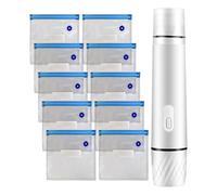 Sigillabusta per Snack - 800Mah Mini Macchina Sottovuoto per Cibi,Sigillatrice Compatta per Alimenti e Congelatore,Confezionamento Sottovuoto per Congelatore