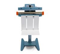 Sigillante a impulsi per pedali, macchina manuale in plastica, per borse, funzionamento a pedale facile da usare, chiusura a pressione a caldo durevole