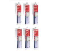 Sigillante acrilico multiuso Fischer bianco 310ml 6 Pezzi