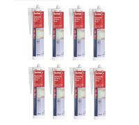 Sigillante acrilico multiuso Fischer bianco 310ml 8 Pezzi