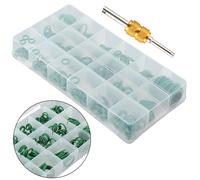 Sigillante Anelli Set Valvola Core Estrattore 270pcs Cuscinetto Elettrico