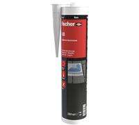 Sigillante bituminoso Fischer nero resistente all'acqua 280 ml 00553127