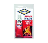 Bostik Sigillante Super per Caminetti e Stufe – Nero Refrattario – 100 g Blister