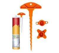 Sigillante conservativo - ermetico riutilizzabile per tubi di mastice | include sturalavatore e angolo - conserva silicone per uso futuro accessorio durevole