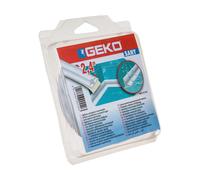 Geko - 450-1 - Sigillante adesivo SANY - per doccia e lavabi - 2,2 cm x 2,4 m - PE - bianco - Geko - 101951 - Conf. da 1 Pz. - 450-1