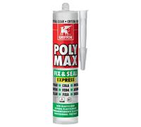 Sigillante Griffon Poly Max presa rapida 300gr Trasparente Cristallino 6309118