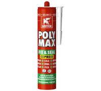 Sigillante Griffon Poly Max presa rapida 425gr Bianco 6309116