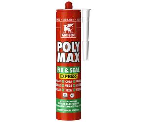 Sigillante Griffon Poly Max presa rapida 425gr Bianco 6309116
