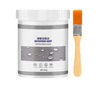 Sigillante Impermeabile Liquido, 2025 Nuovo Rivestimento Impermeabile Trasparente Impermeabilizzante Trasparente Guarnizione di Perdite, Interno ed Esterno Colla Impermeabile (100g, 1)
