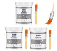 Sigillante Impermeabile Liquido - Agente Anti-Perdite Sigillante & Rivestimento Impermeabile Trasparente - Sigillante solante Impermeabile Invisibile - Agente Adesivo Anti-Perdite(900G)