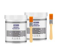 Sigillante Impermeabile Liquido, Agente Impermeabile Invisibile, Adesivo Impermeabile di Riparazione Delle Perdite, Rivestimento Impermeabile, Sigillante Perdite Acqua, 2 pezzi