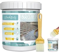 Sigillante Impermeabile Liquido,Sigillante Invisibile Impermeabile,Impermeabilizzante Trasparente,Guaina Liquida Trasparente per Interni ed Esterni, per Riparazione Delle Tetto,Pareti,Bagno