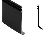 Sigillante impermeabile per binari delle finestre e per il fondo delle porte, con gomma resistente alla compressione e inclinata (5 cm x 200 cm)