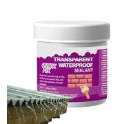 Sigillante impermeabile trasparente, rivestimento invisibile per riparazioni di perdite sul tetto, sigillante adesivo impermeabile trasparente da 100 g, rivestimento multiprotettivo per bagno, cucina,