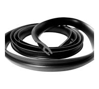 Sigillante in Gomma per Finestrini Auto, 1.7M / 5.6Ft Ricariche per Spazzole Tergicristallo del Parabrezza Invecchiamento Guarnizione Protezione Finestra Proteggi Bordo Auto Striscia