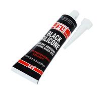 Sigillante in silicone nero ad alta temperatura per auto, forno, motore, ingranaggi, ventilatore, caldaia, climatizzatori, asciugatrici, 85 g + 350 °C
