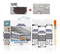 Sigillante Isolante Impermeabile,Sigillante Colla Impermeabile,Sigillante Universale Rivestimento,Agente Anti-perdite per Piastrelle del Bagnoe,Per le Muro Crepa Tetto Finestra(3 * 30ml)