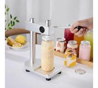 Sigillante manuale per lattine, altezza regolabile, senza elettricità, base robusta per barattoli di vetro e conservazione degli alimenti