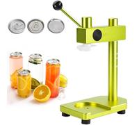 Sigillante manuale per lattine in alluminio e plastica, strumento manuale facile da usare per bevande e snack, ideale per applicazioni domestiche e piccole imprese