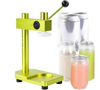 Sigillante manuale per lattine, resistente lega di alluminio per la conservazione di alimenti e bevande, altezza regolabile per uso domestico e commerciale