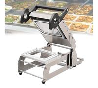 Sigillante manuale per vassoi per alimenti, macchina per sigillare a caldo vassoio di carne commerciale, larghezza della pellicola del rotolo 180 mm, per verdure, frutta, carne, pesce Circle150