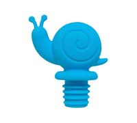 Sigillante per bottiglie a forma di lumaca, colorato, a forma di lumaca, in silicone, per champagne, 6,7 x 5,7 x 2,2 cm, tappo per bottiglia riutilizzabile a forma di lumaca