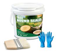 Sigillante per ferite per alberi, 500 g, sigillante a base d'acqua con pennello, riduce la perdita di linfa per una protezione di lunga durata, medicazione per ferite degli alberi per potatura