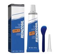 Sigillante per Motori,Silicone Sigillante,Guarnizione Liquida,Alte Temperature Sigillante Siliconico,Guarnizione in Silicone Nero Alta Temperatura Resistente Assorbi Vibrazioni - 50ml