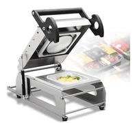 Sigillante per vassoi per alimenti commerciali, macchina per sigillare a caldo a pressione manuale per imballaggi di scatole da asporto, strumento di imballaggio efficiente per ristoranti e catering