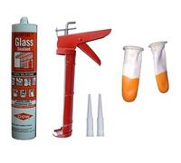 Sigillante per vetro Dowsil e pistola semirotonda - 1 + 1 pezzo combinato con...
