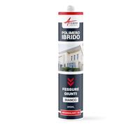 Sigillante poliuretanico, Mastice sigillante per fessure e giunti - ARCASEALANT - 290 ml x 1 Bianco - ARCANE INDUSTRIES